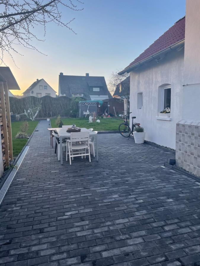 Kleine Gemuetliche Einliegerwohnung Mit Garten Und Pool Нордштеммен Экстерьер фото